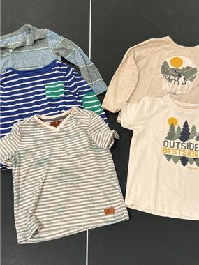 Premium brand boys tshirt bundle (7 for all Mankind, Crew Cuts by J Crew,